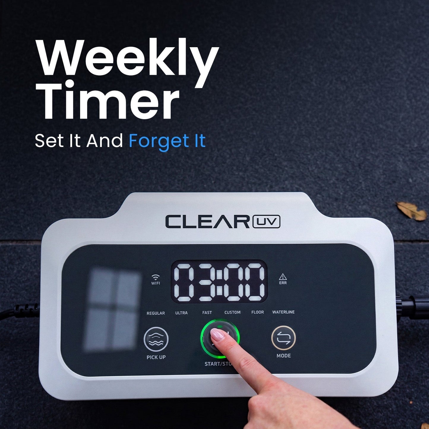 Clear UV Robotic Pool Cleaner